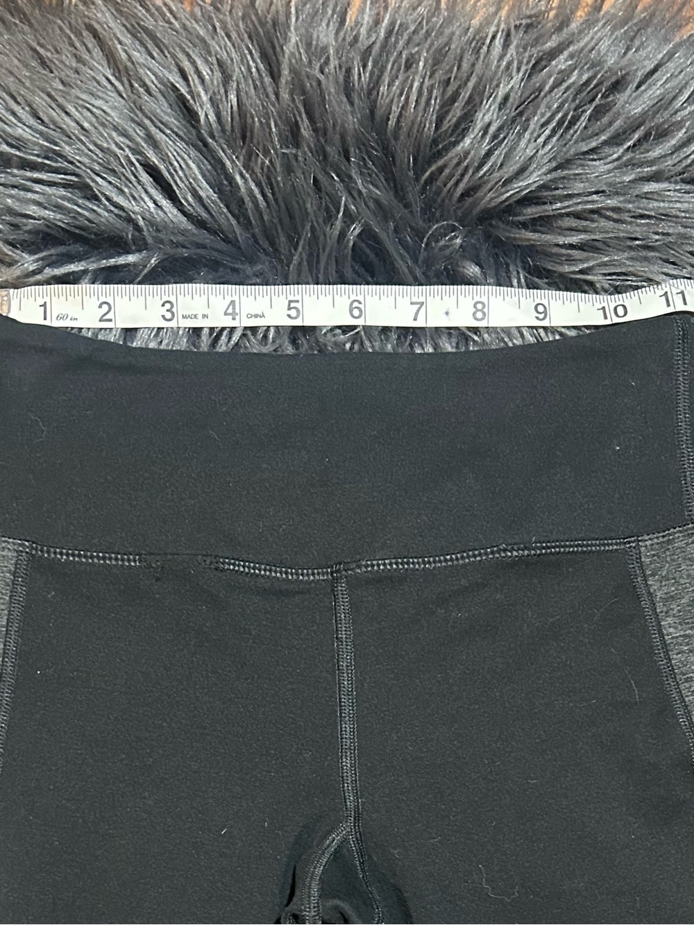 Vuori Origin Color Block Leggings Black Gray Leggings Size XXS - Picture 6 of 8